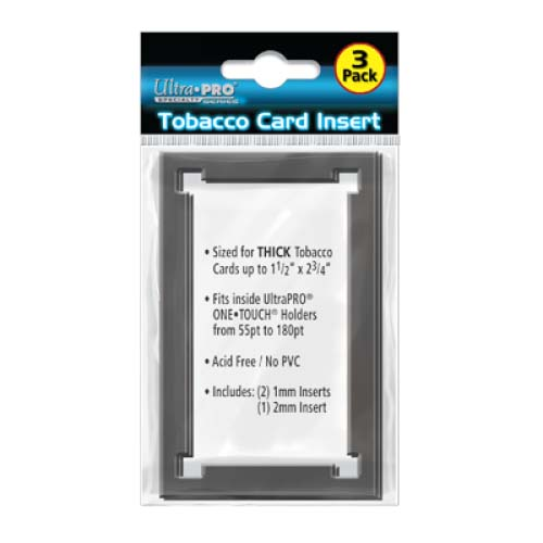 Ultra PRO: Tobacco Card Inserts (3-Pack)