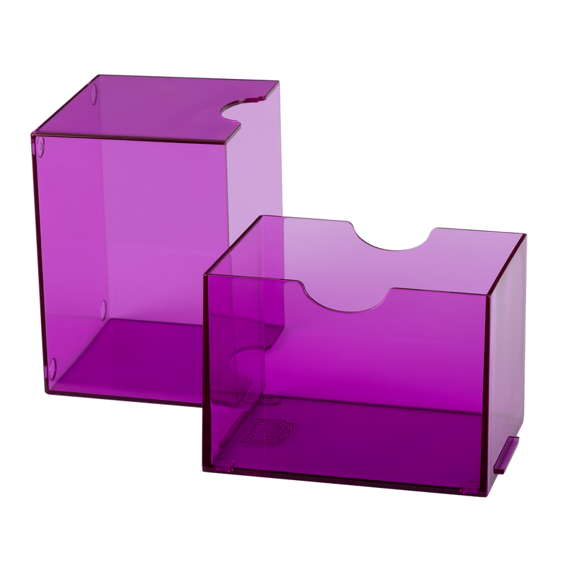 Dragon Shield: Strongbox - Clear Purple