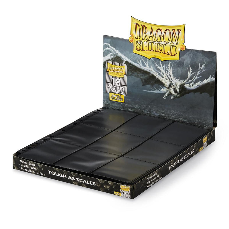 Dragon Shield: 18-Pocket Pages - Double Sided (Side-Loaded Non-Glare)