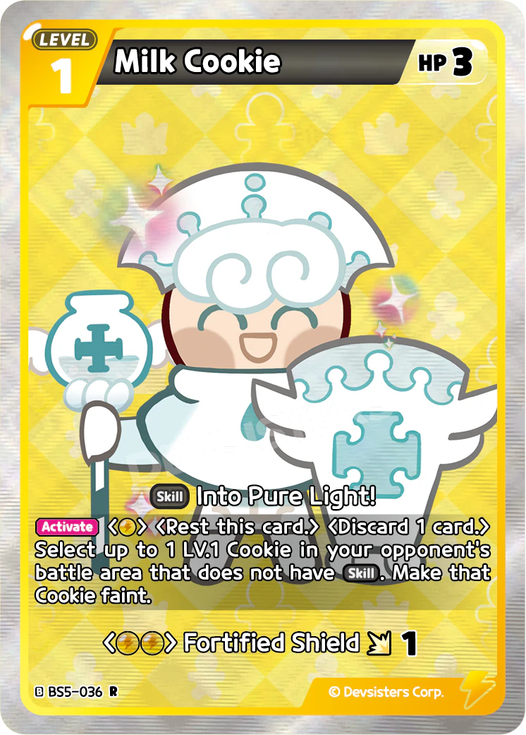 Image for Milk Cookie (BS5-036) [Operation Timeguard] - CookieRun: Braverse TCG