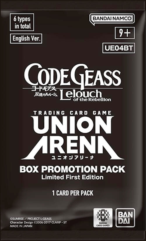 Image for Code Geass: Lelouch of the Rebellion - Box Promotion Pack (UE04BT)