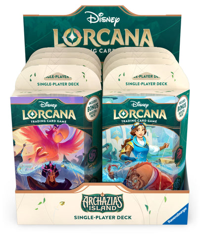 Disney Lorcana: Archazia's Island - Starter Deck Display