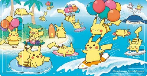 Playmat - Surfing Pikachu & Flying Pikachu (Pokemon Center Japan Exclusive)