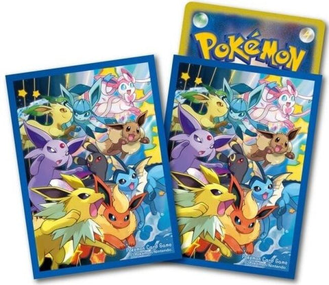 Card Sleeves - Eevee Dash! (64-Pack) (Pokemon Center Japan Exclusive)