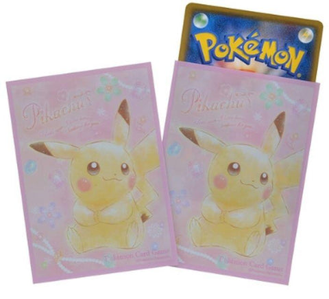 Card Sleeves - Pikachu Jewel (64-Pack) (Pokemon Center Japan Exclusive)