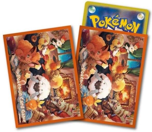 Card Sleeves - Honwaka Poka Poka (64-Pack) (Pokemon Center Japan Exclusive)