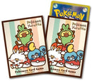 Card Sleeves - Yurutto Chilling with Cushions (64-Pack) (Pokemon Center Japan Exclusive)