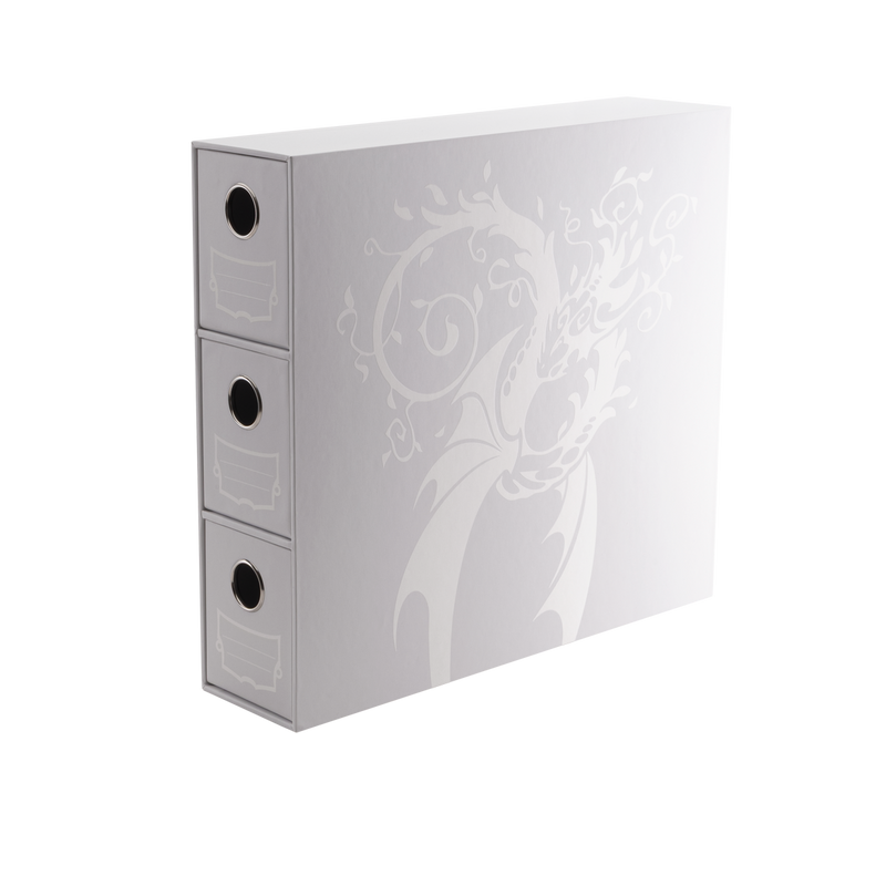 Dragon Shield: Fortress - Vertical - 3 XL (White)