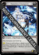 Nameless Champion (Mage/Ranger) (001) [Mortal Ambition Draft Pack]