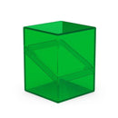 Image for Boulder Deck Case - Clear - Emerald (Holds 100+)