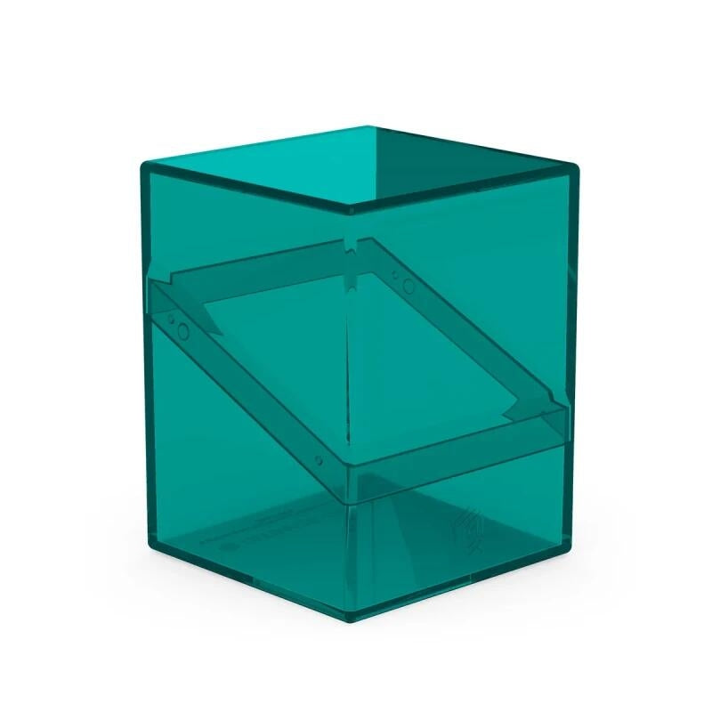 Image for Boulder Deck Case - Clear - Malachite (Holds 100+)