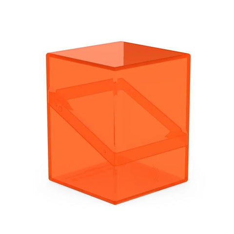 Image for Boulder Deck Case - Clear - Poppy Topaz (Holds 100+)