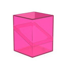 Image for Boulder Deck Case - Clear - Rhodonite (Holds 100+)