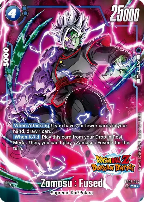 Zamasu : Fused (FB02-044) (Dragon Ball Z Dokkan Battle Alternate Art) [Blazing Aura]