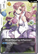 Image for Overflowing Affection (GD01-118) (GD01_b) - Gundam Card Game