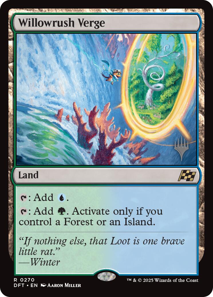 Willowrush Verge (Promo Pack) [Aetherdrift Promos]