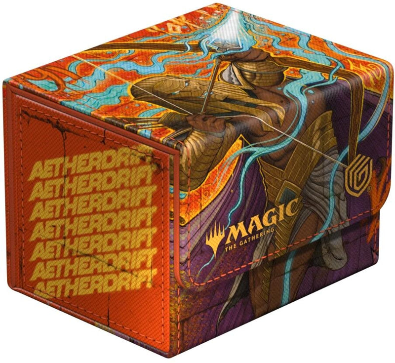 Image for Magic: The Gathering Aetherdrift Sidewinder 100+ Xenoskin Deck Box - Ketramose, the New Dawn [Ultimate Guard Deck Boxes]