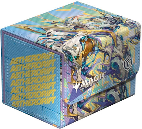 Image for Magic: The Gathering Aetherdrift Sidewinder 100+ Xenoskin Deck Box - Riptide Gearhulk [Ultimate Guard Deck Boxes]
