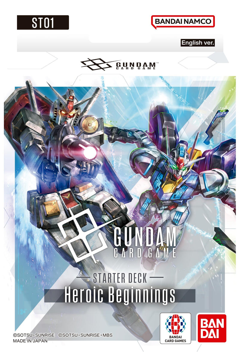 Image for Starter Deck 01: Heroic Beginnings - Gundam Card Game