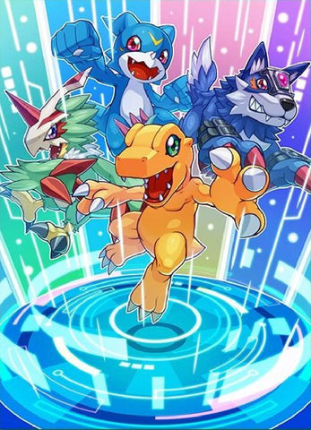 Digimon TCG: Official Card Sleeves (Digimon Signs of Digivolution 2025)