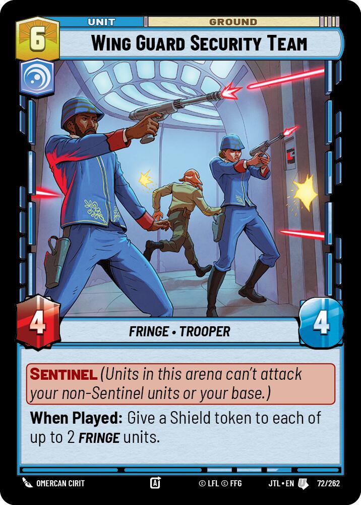 Wing Guard Security Team (072/262) [Jump to Lightspeed]