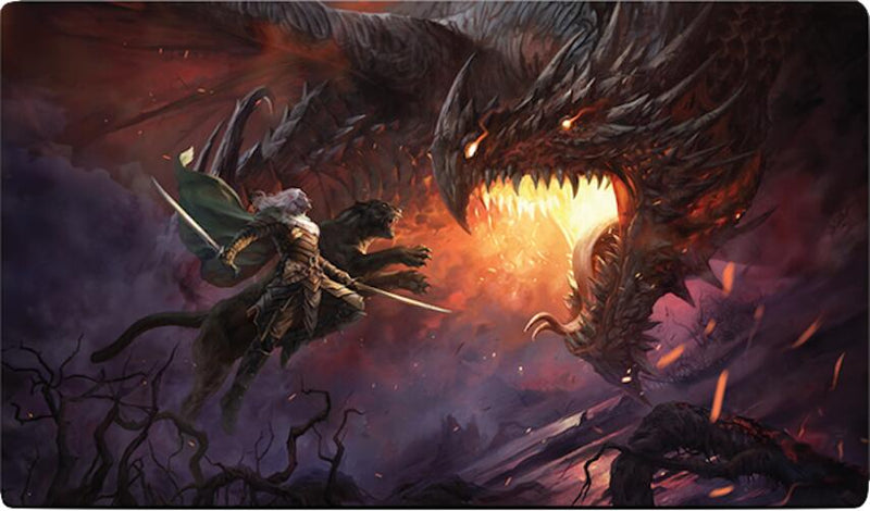 Ultra PRO: Playmat - Magali Villeneuve (Drizz't & Guenhwyvar - Kickstarter Exclusive)