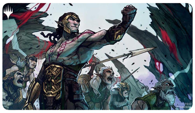 Ultra PRO: Stitched Playmat - March of the Machine: The Aftermath (Tyvar, the Bellicose)