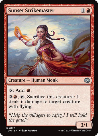 Sunset Strikemaster [Tarkir: Dragonstorm]