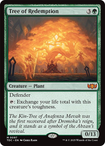 Tree of Redemption [Tarkir: Dragonstorm Commander]