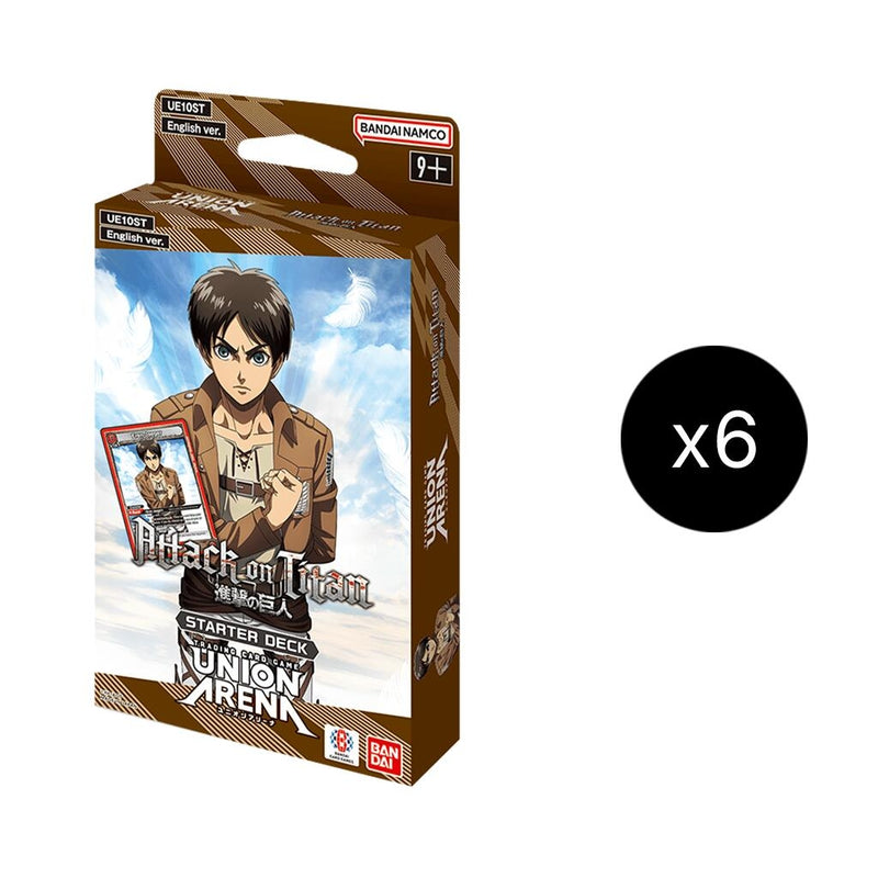 Image for Attack on Titan - Starter Deck Display - Union Arena