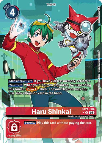 Haru Shinkai [BT21-084] (Alternate Art) [World Convergence]