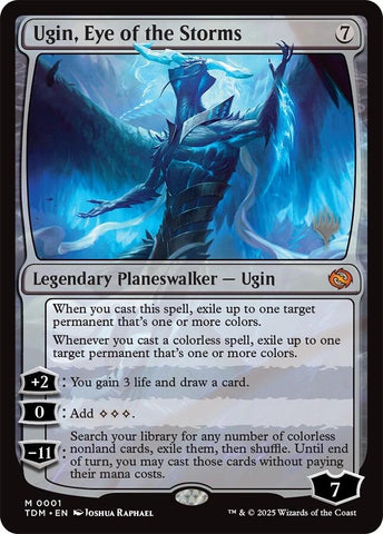 Ugin, Eye of the Storms (Promo Pack) [Tarkir: Dragonstorm Promos]