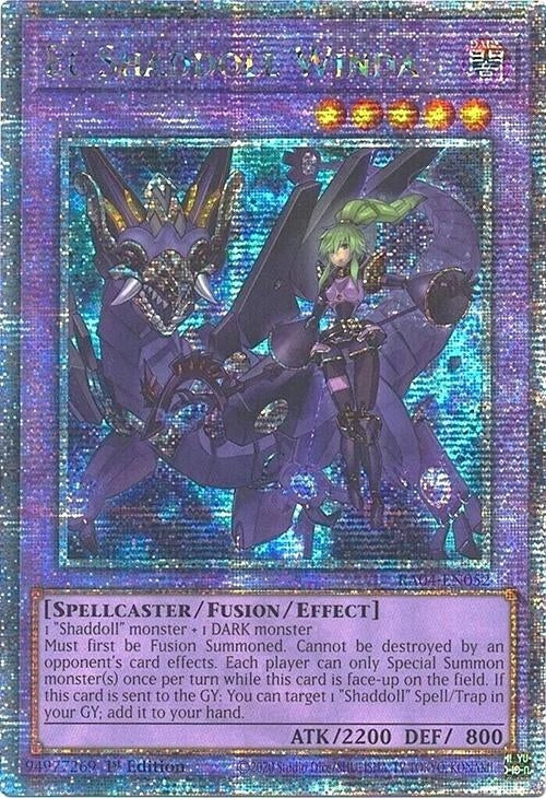 El Shaddoll Winda (Alternate Art) [RA04-EN052] Quarter Century Secret Rare