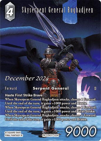 Skyserpent General Rughadjeen (December 2024) [Promo Cards]