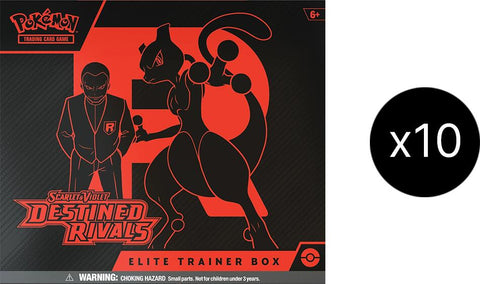 Scarlet & Violet: Destined Rivals - Elite Trainer Box Case