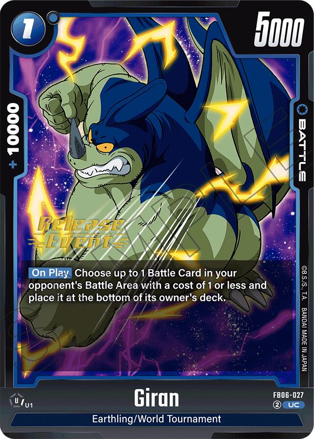 Giran [Rivals Clash Release Event Cards]