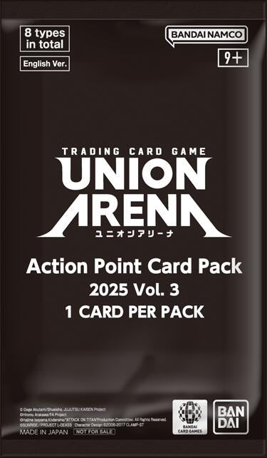 Image for Union Arena Action Point Card Pack 2025 Vol. 3 - Union Arena