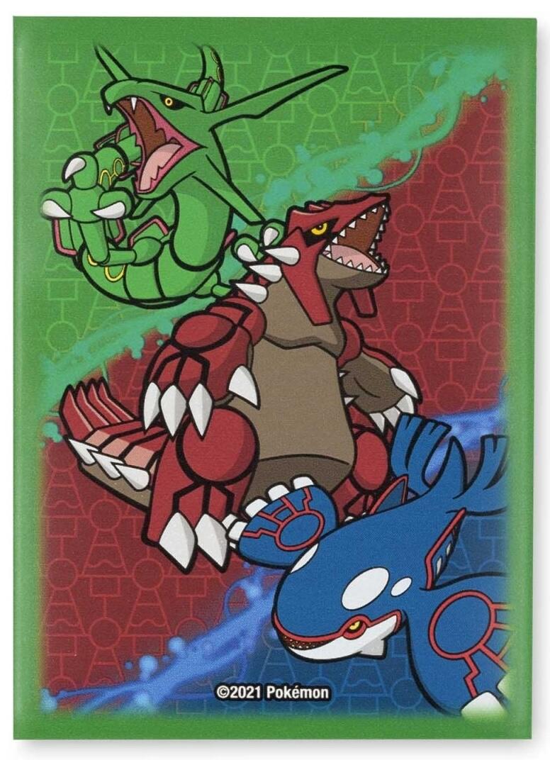 Card Sleeves - Legends of Hoenn (65 Pack) (Pokemon Center Exclusive)