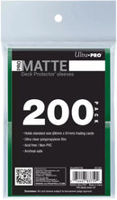 Ultra PRO: Standard 200ct Sleeves - PRO-Matte (Green)
