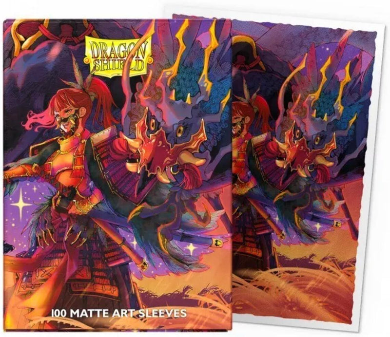 Dragon Shield: Japanese Size 100ct Art Sleeves - The Fallen