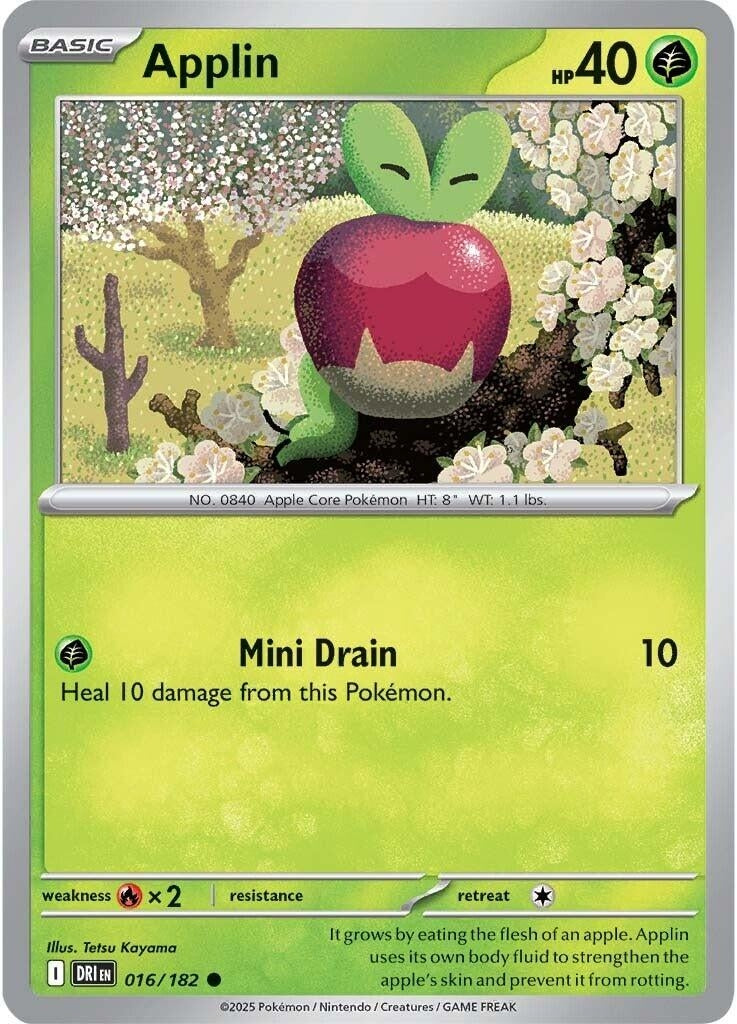 Applin (016/182) [Scarlet & Violet: Destined Rivals]