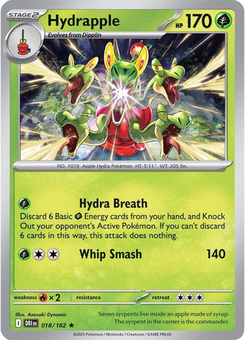 Hydrapple (018/182) [Scarlet & Violet: Destined Rivals]
