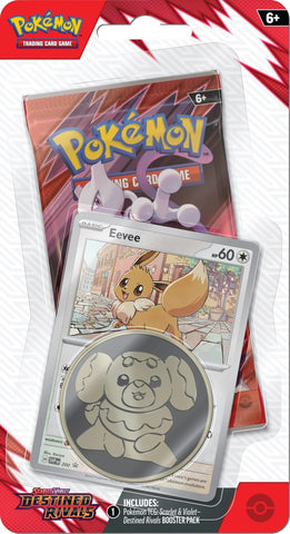 Scarlet & Violet: Destined Rivals - Single Pack Blister (Eevee)