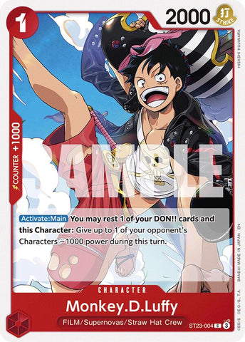 Monkey.D.Luffy [Starter Deck: Red Shanks]