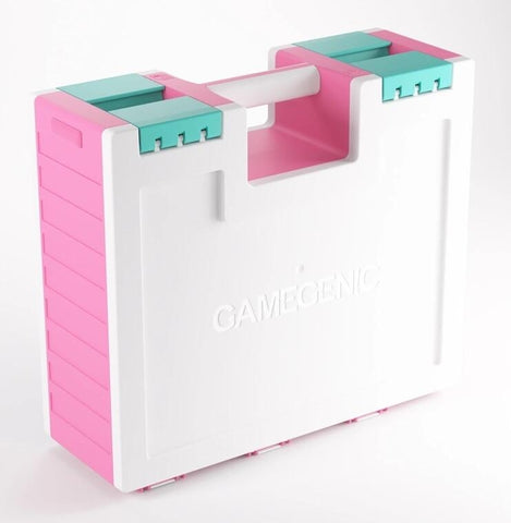 Image for Game Castle (Pink/White/Teal) - Collectible Storage