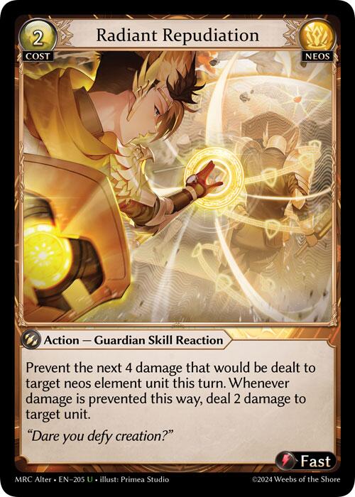 Radiant Repudiation (205) [Mercurial Heart Alter Edition]