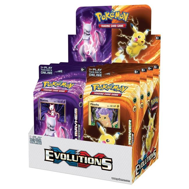 XY: Evolutions - Theme Deck Box Display XY: Evolutions - Theme Deck Box Display