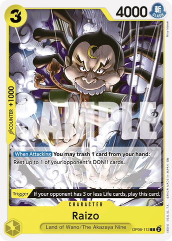 Raizo (Reprint) [Starter Deck: Yamato]