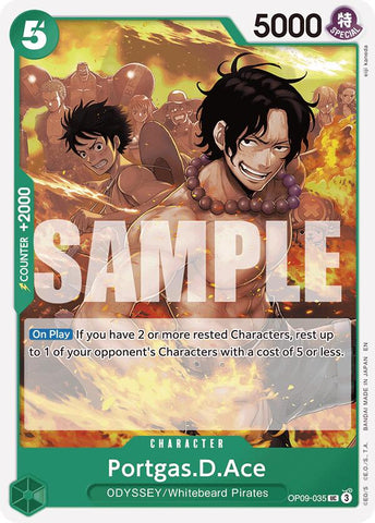 Portgas.D.Ace (Reprint) [Starter Deck: Yamato]