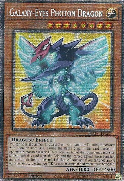 all starlight rare yugioh cards Galaxy-Eyes Photon Dragon (Starlight Rare) [BLMM-EN007] Starlight Rare